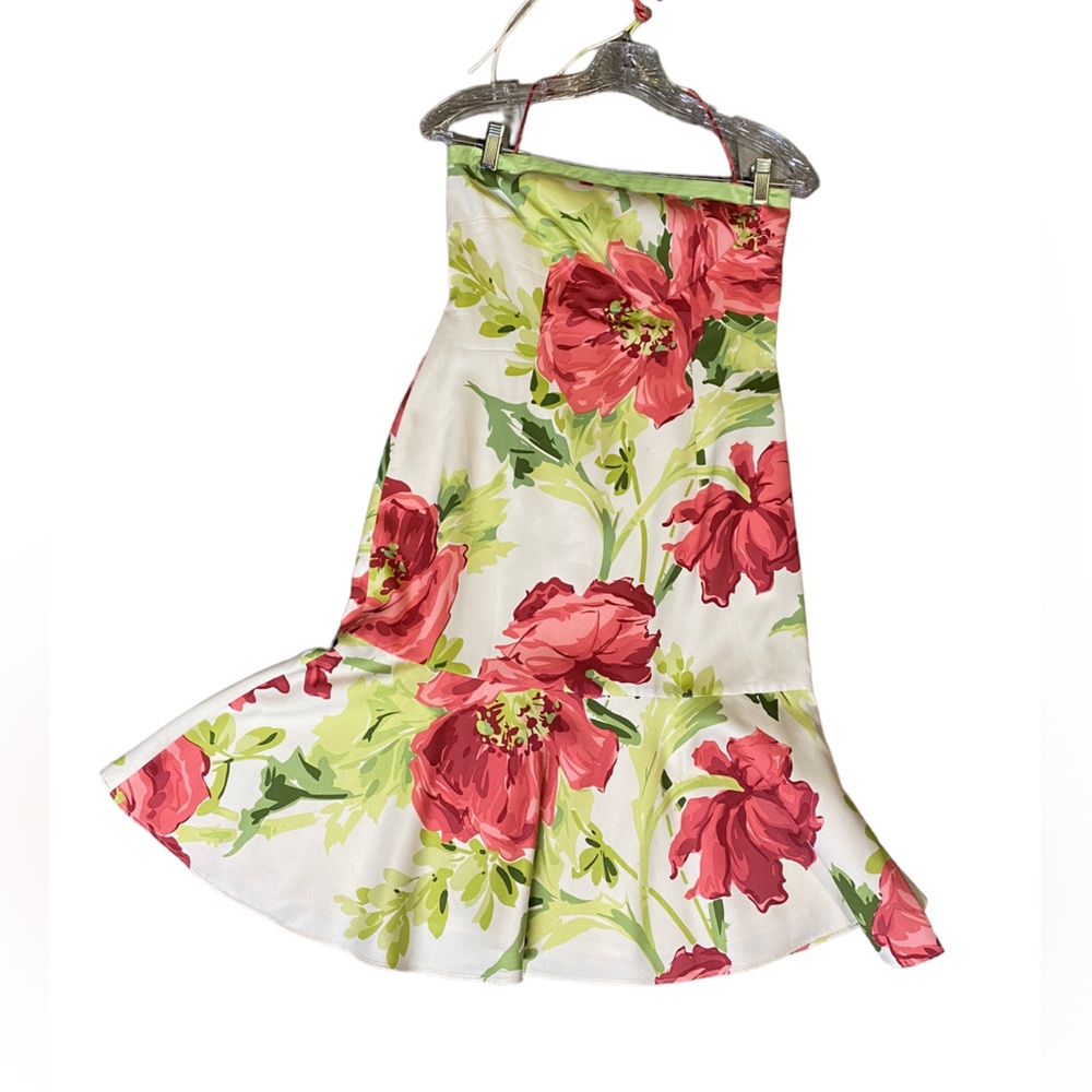 Ann Taylor Petites size 0 halter Fit n flare dress